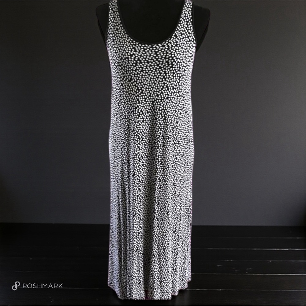 💖 Kensie Polka Dot Sleeveless Maxi Dress 💖